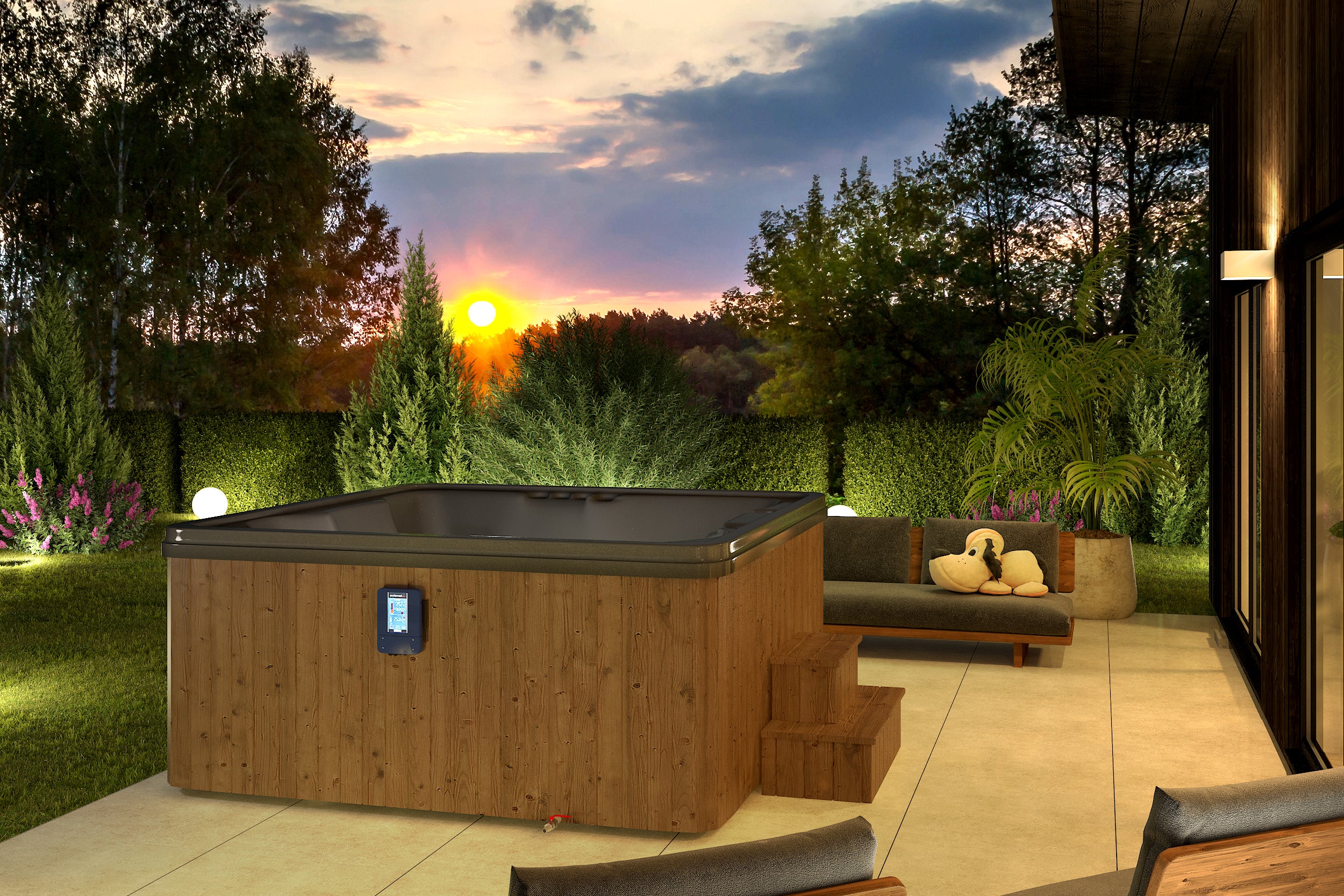 SQUARE JACUZZI